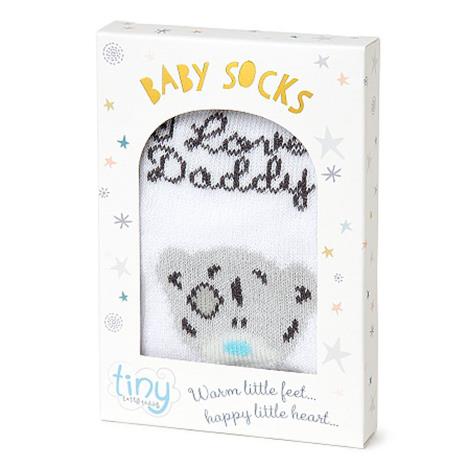 Tiny Tatty Teddy I Love Daddy Me to You Bear Boxed Baby Socks £3.49